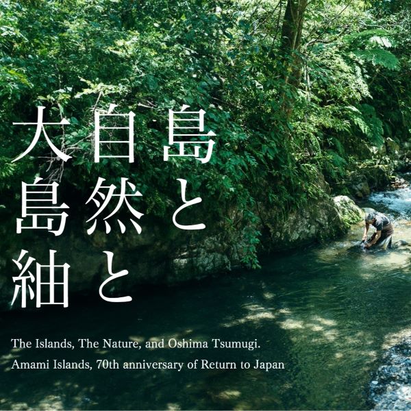 奄美群島日本復帰70周年記念展示「島と自然と大島紬」を開催しました